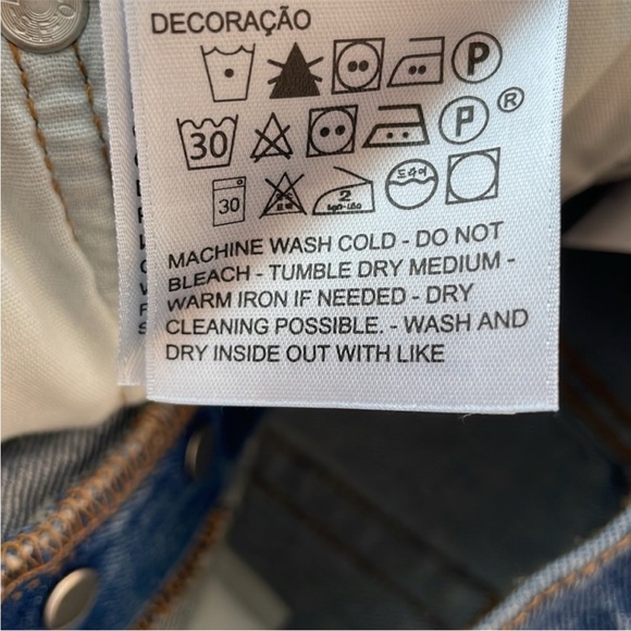 Levi's Women's 501 High Rise Buttonfly Cut Off Jean Shorts. Size 31. NWT - Picture 14 of 14